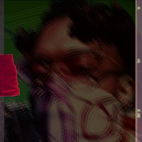 an image of a man with a mask on his face